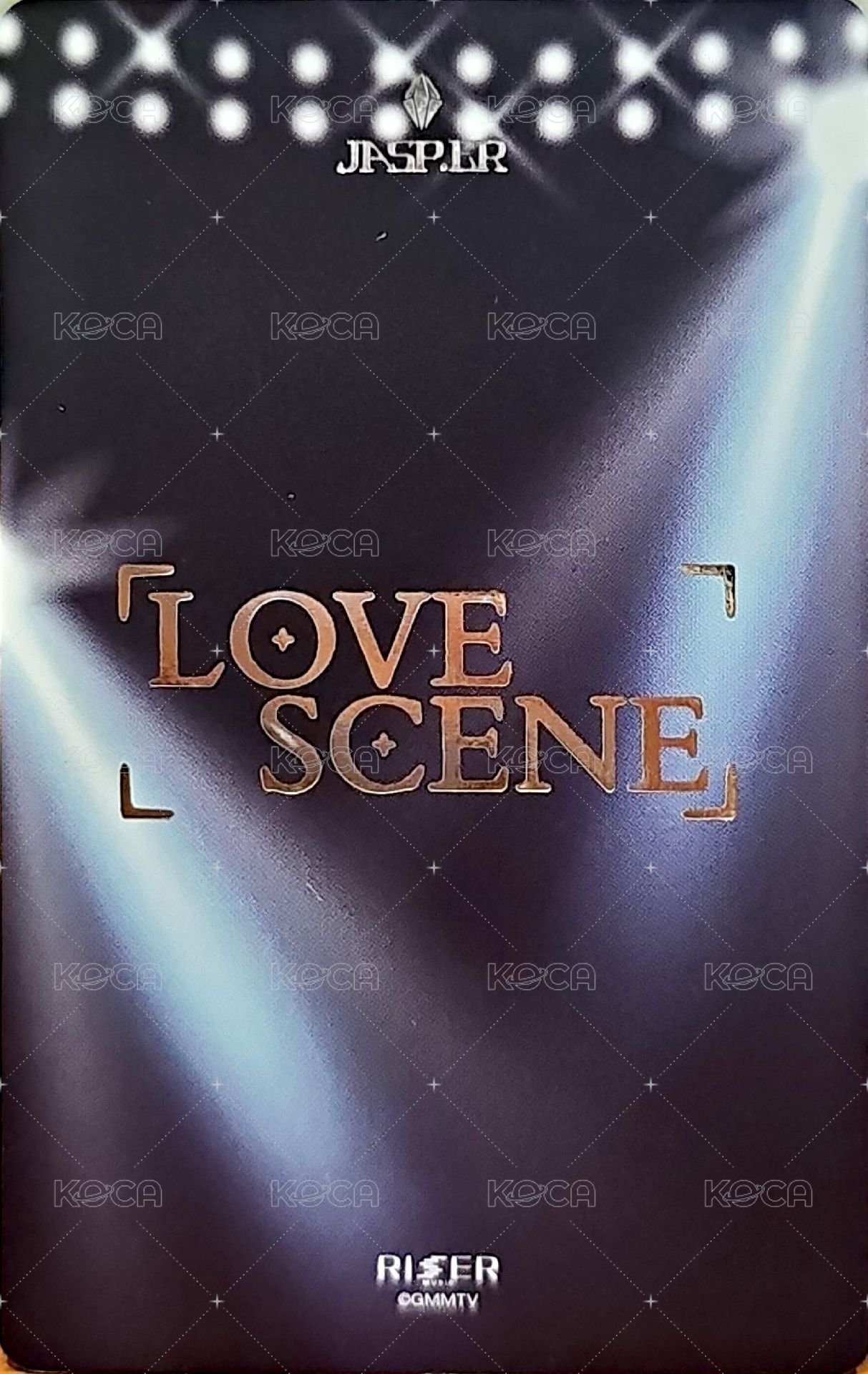 JASP.ER LOVE LSCENE 專輯卡  背面