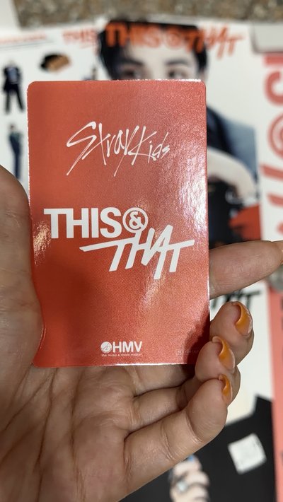 THIS & THAT HMV特典A版（彬）