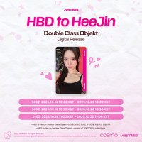 Divine01 Heejin 生日卡 308Z-310Z