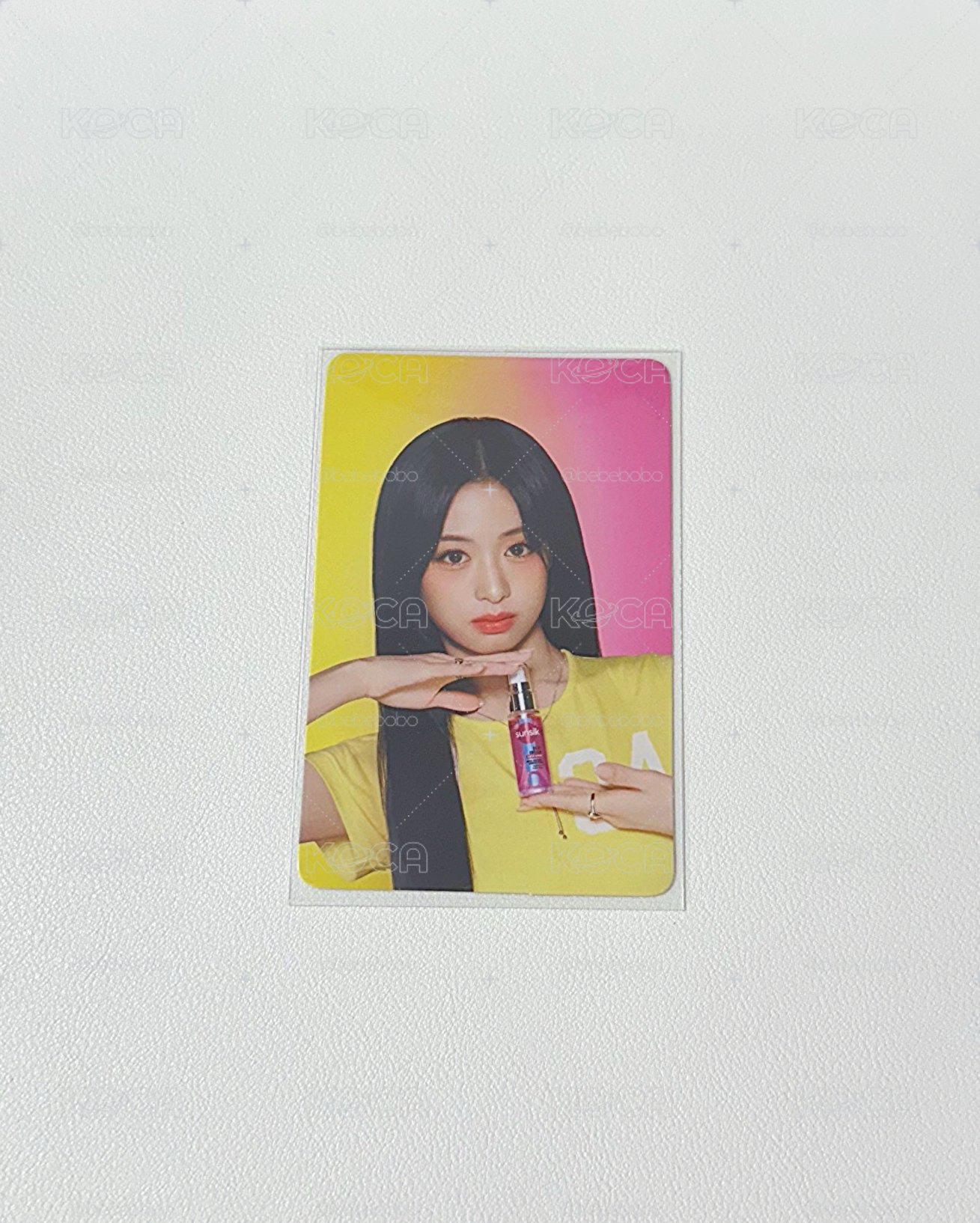 AHYEON | Sunsilk 代言卡
