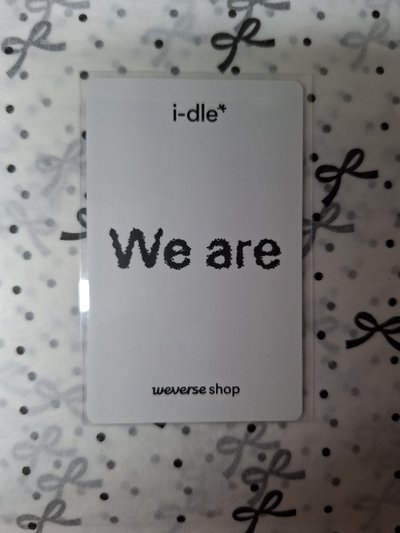 idle wvs 預售 特典