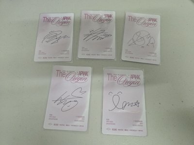 Apink 2026高雄入場卡一套