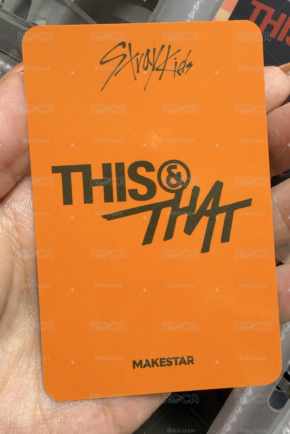 THIS & THAT MAKESTAR特典 （玟）