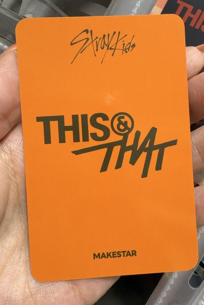 THIS & THAT MAKESTAR特典 （玟）
