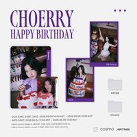 Ever01 Choerry 生日卡 338Z-340Z 504Z