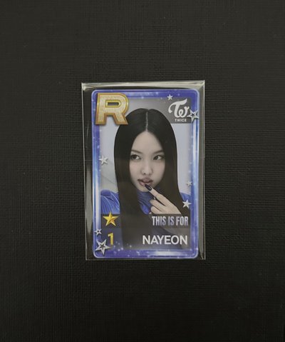TWICE SSJYP遊戲卡 娜🩵