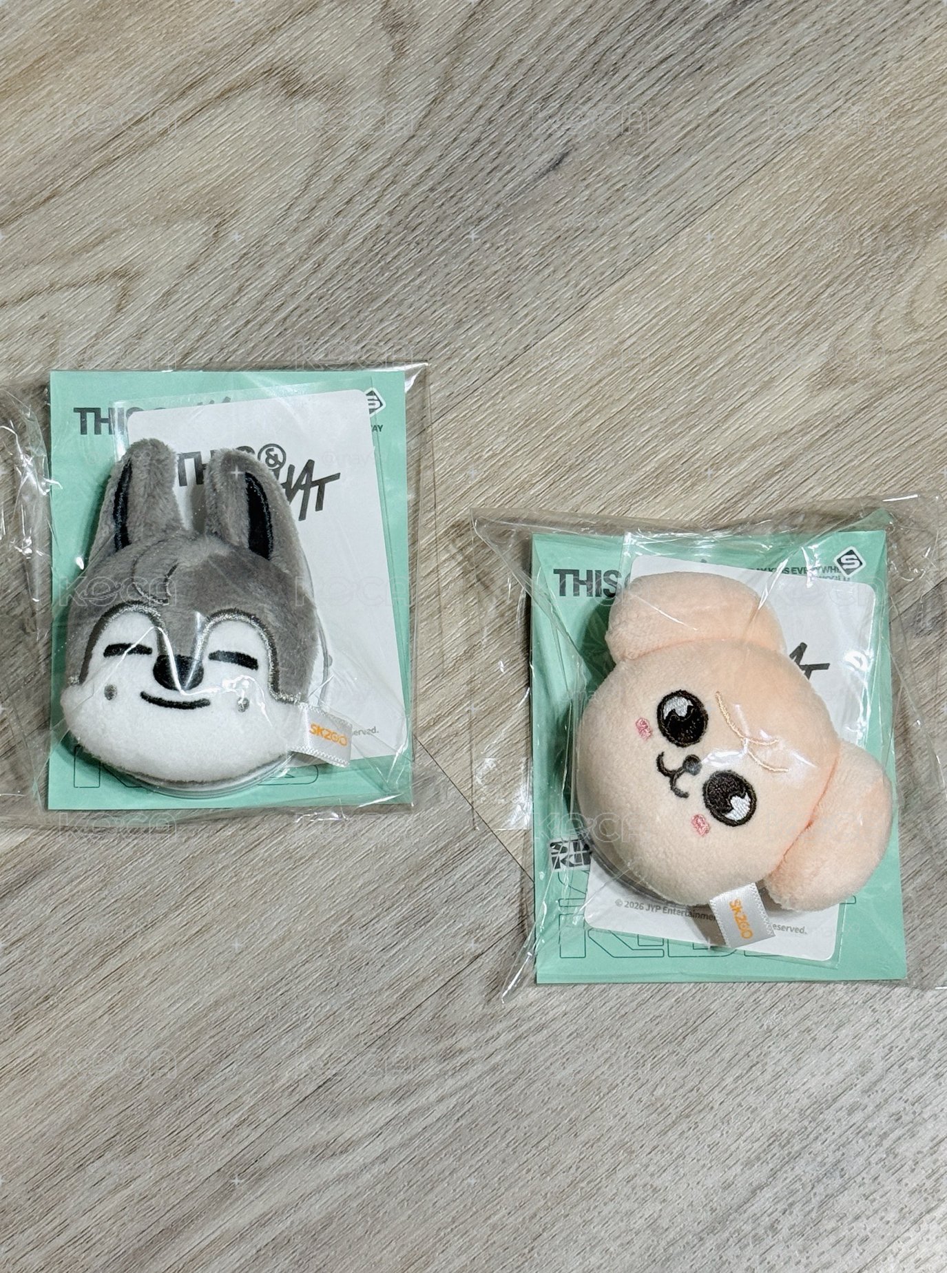 SKZ this&that快閃店 手機支架 燦/玟 全新未拆