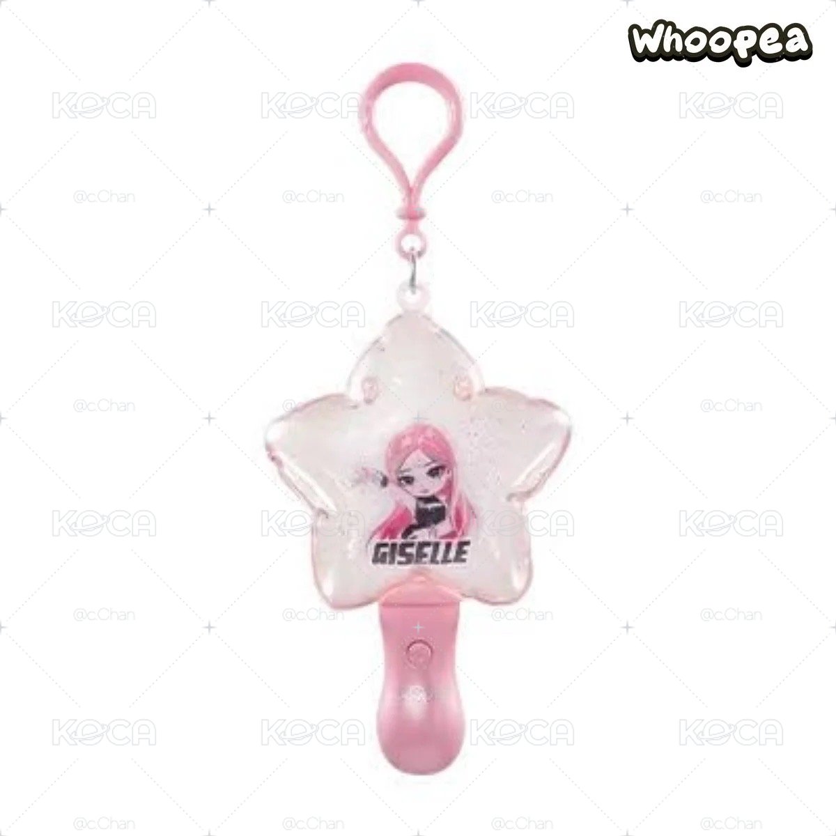 aespa x POPMART 吉賽兒の發光吊飾