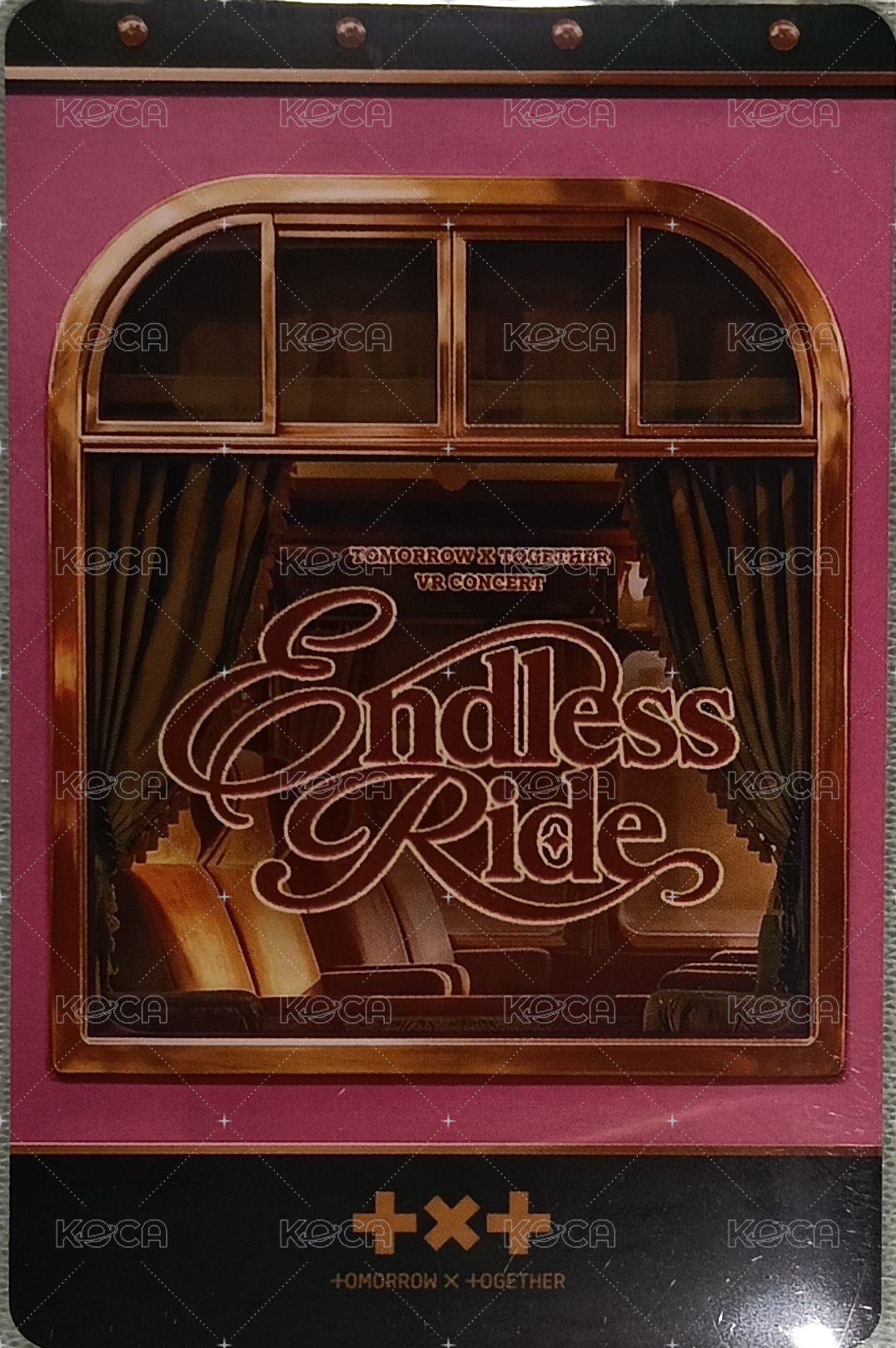 ENDLESS RIDE 電影卡  背面