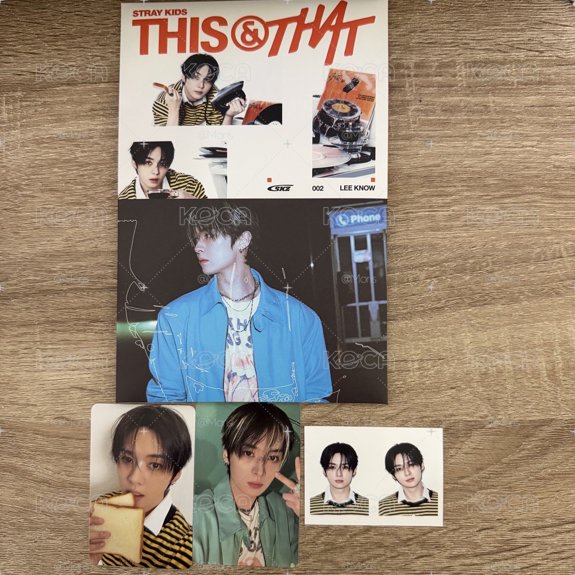 Stray kids this&that & ver  已拆 單封