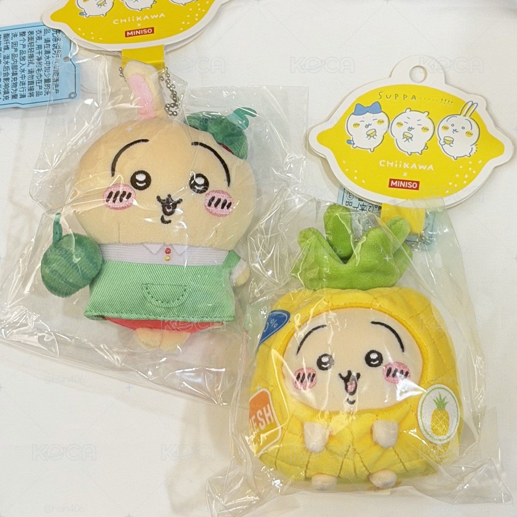 名創 水果店員+鳳梨烏薩奇