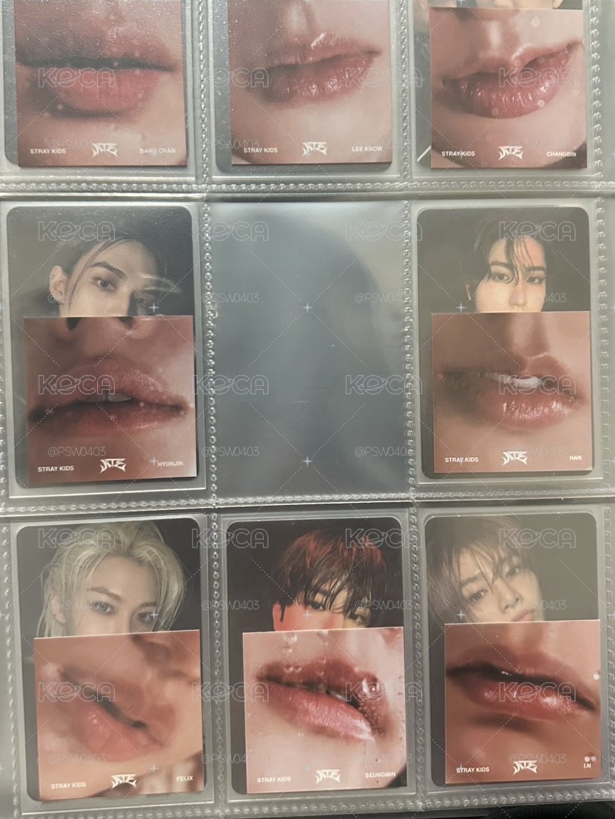 SKZ 全員唇卡