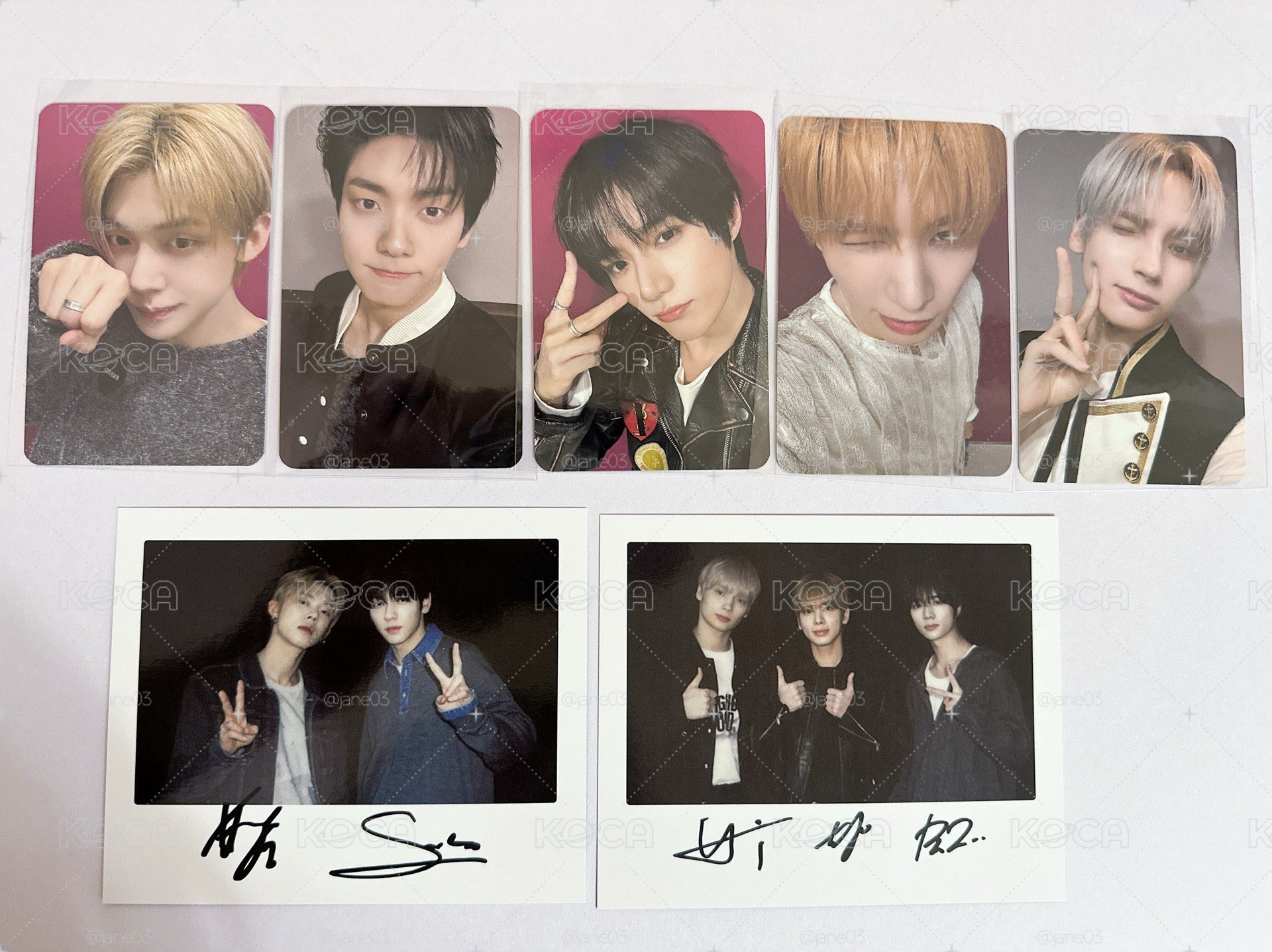 TXT MS台北簽售 2.0 特典卡 拍立得