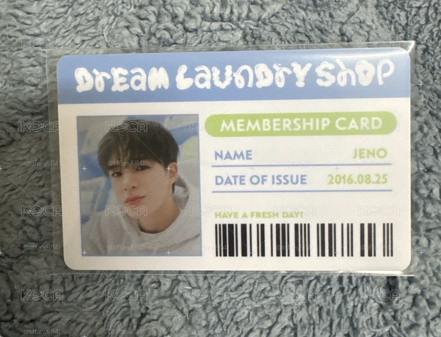 Jeno 洗衣房隨機卡