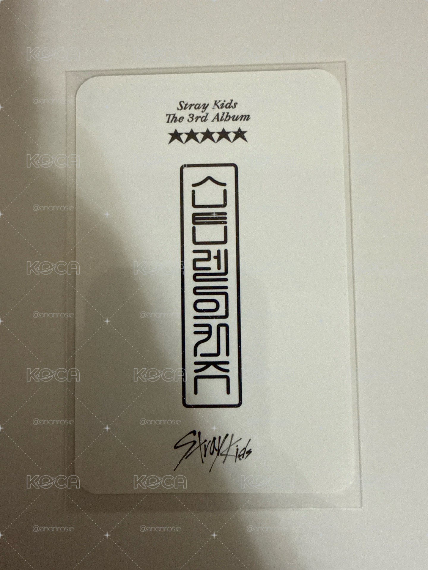 Stray Kids 5-Star yes24 小卡