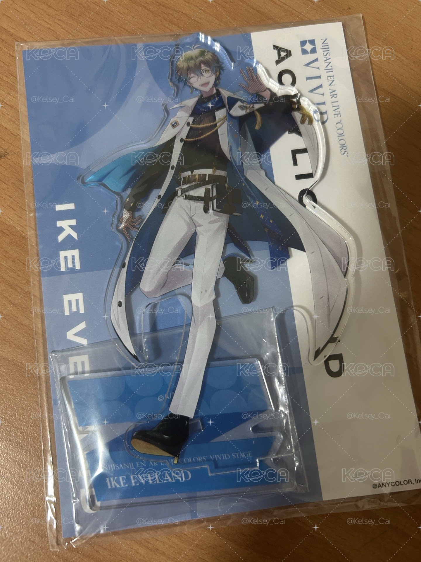 NIJISANJI EN AR LIVE COLORS 立牌 Ike Eveland