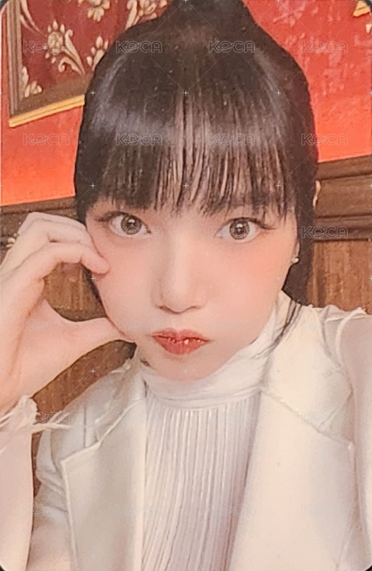 [LOGIN] 白衣臉頰愛心