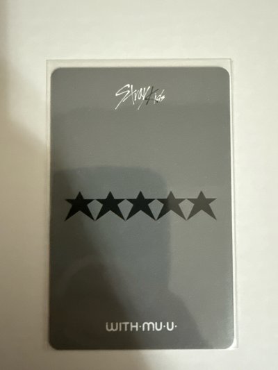 Stray Kids 5-Star WM 小卡