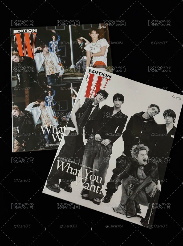cortis W korea雜誌a+b版