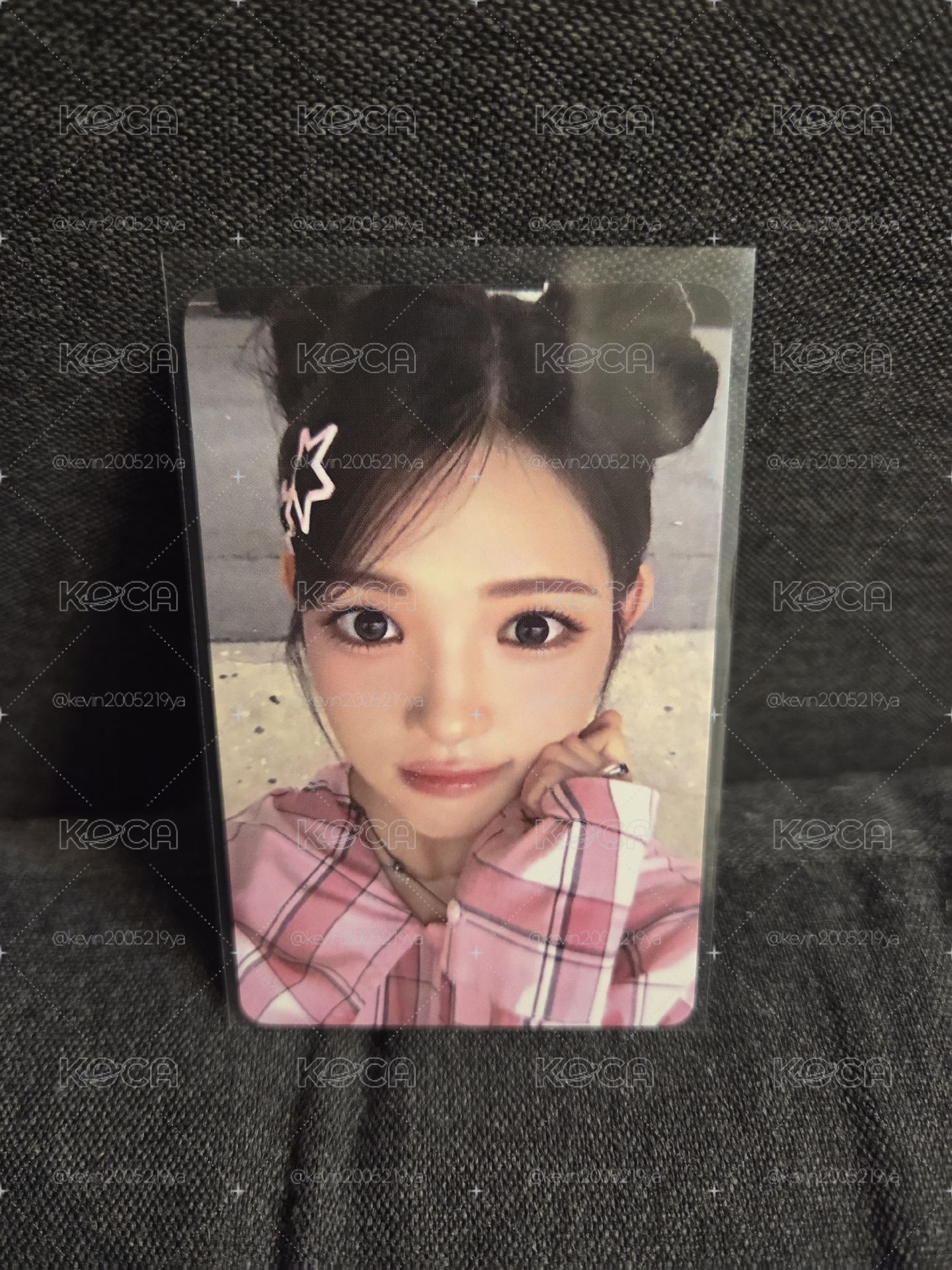 h2h 丸子頭幸運卡yuha