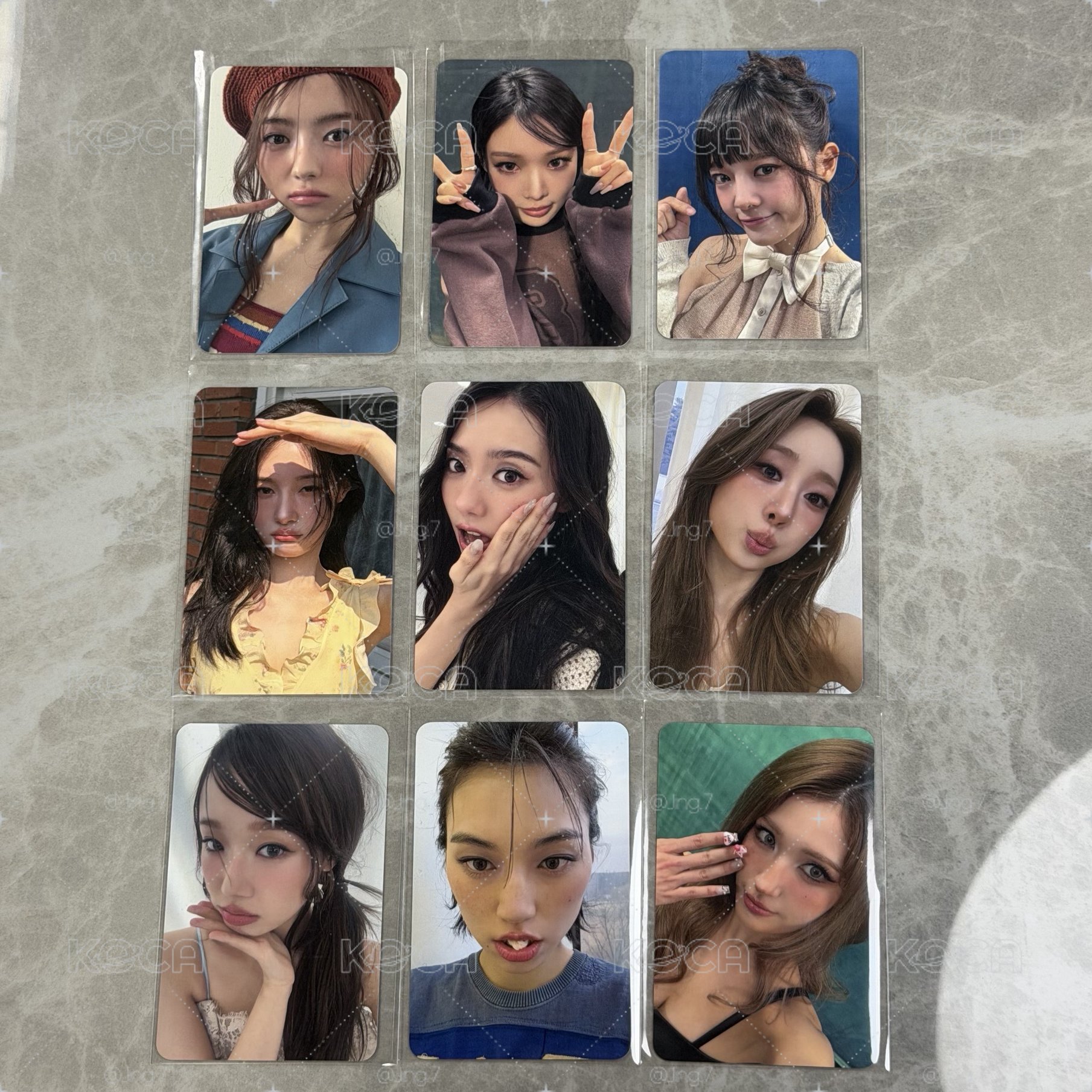 I.O.I MS特典卡全套