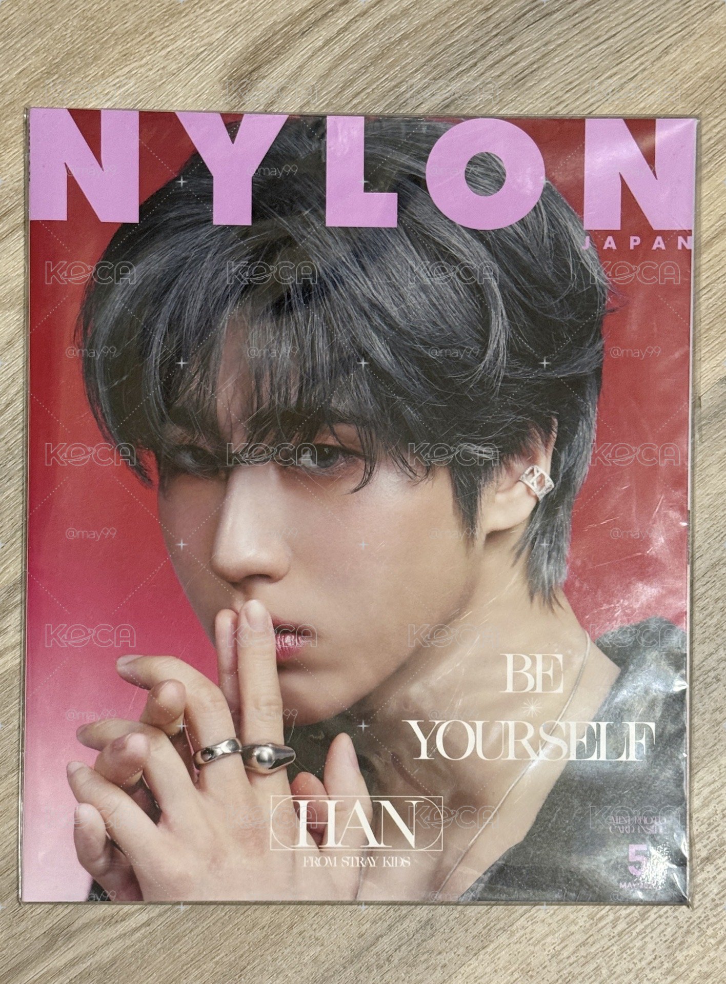 NYLON JP 韓知城 雙封面雜誌 全新未拆 含特典