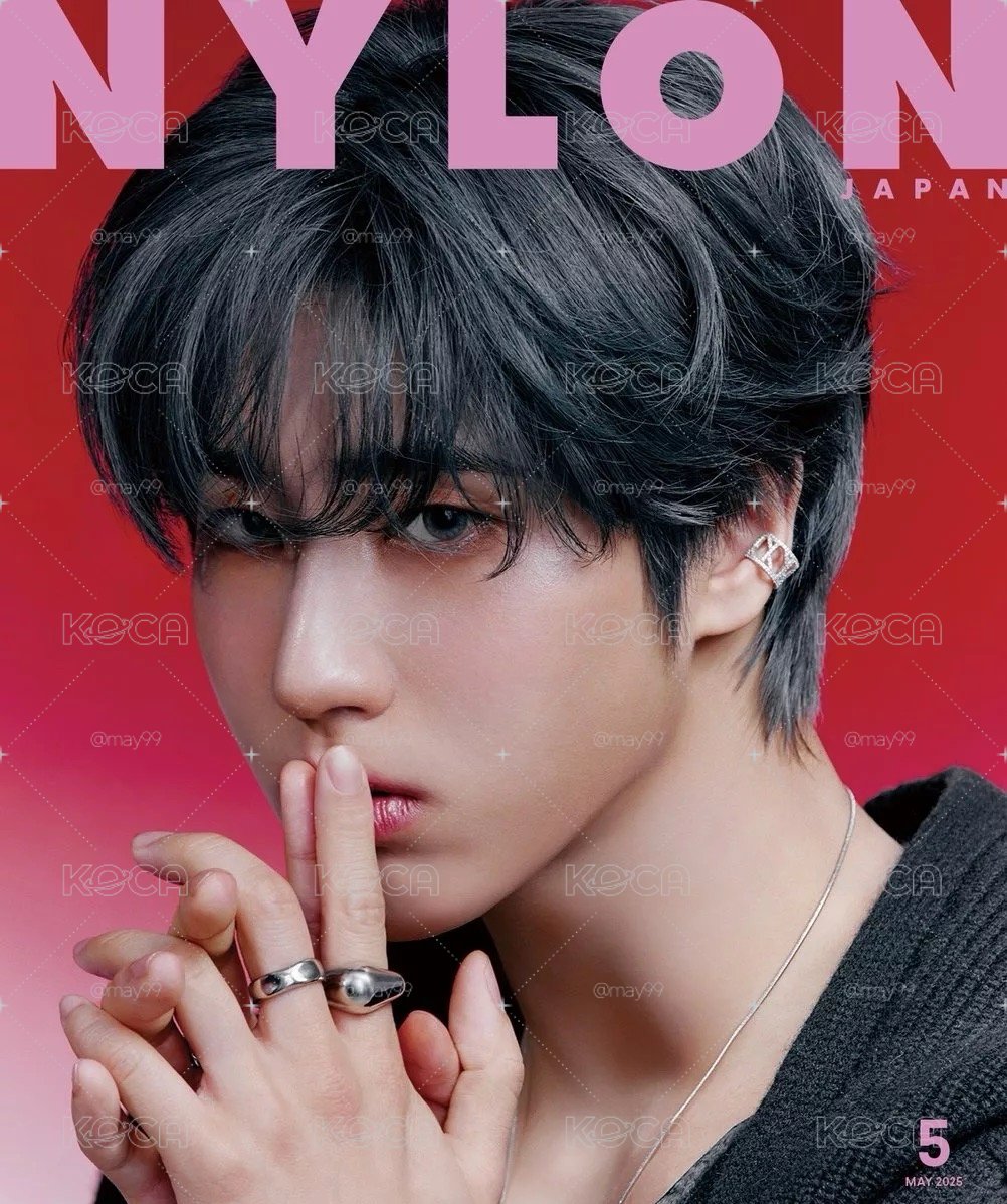 NYLON JP 韓知城 雙封面雜誌 全新未拆 含特典