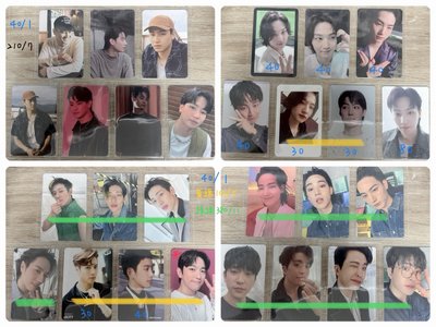 GOT7 磁鐵娃 三代炸毛 鳥寶寶吊飾 復古卡 小卡 專卡 周邊卡 特典卡 