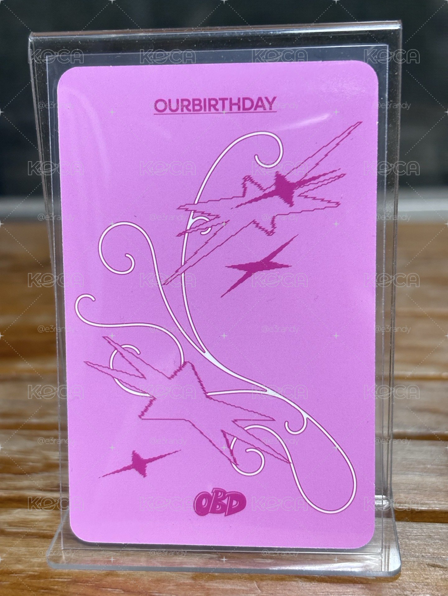 Our Birthday 團體卡 專輯卡 Party ver