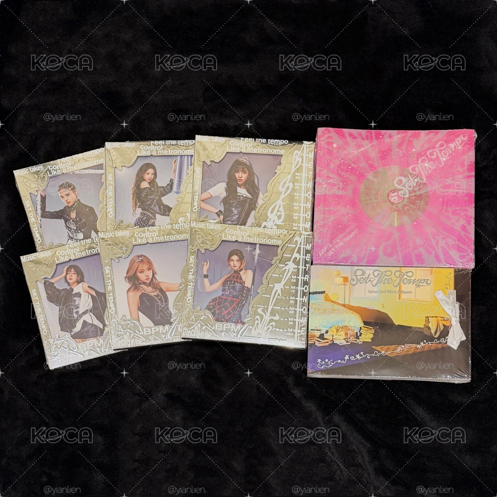 izna SET THE TEMPO 未拆專