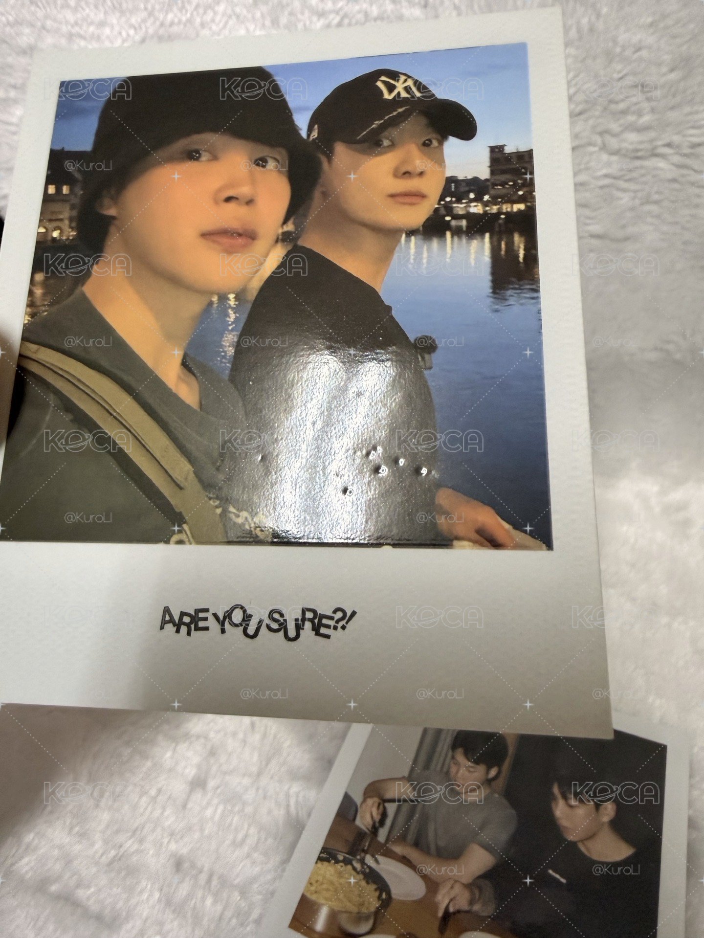 BTS Jimin & Jung Kook《Are You Sure?!》Season 2 官方周邊－拍立得