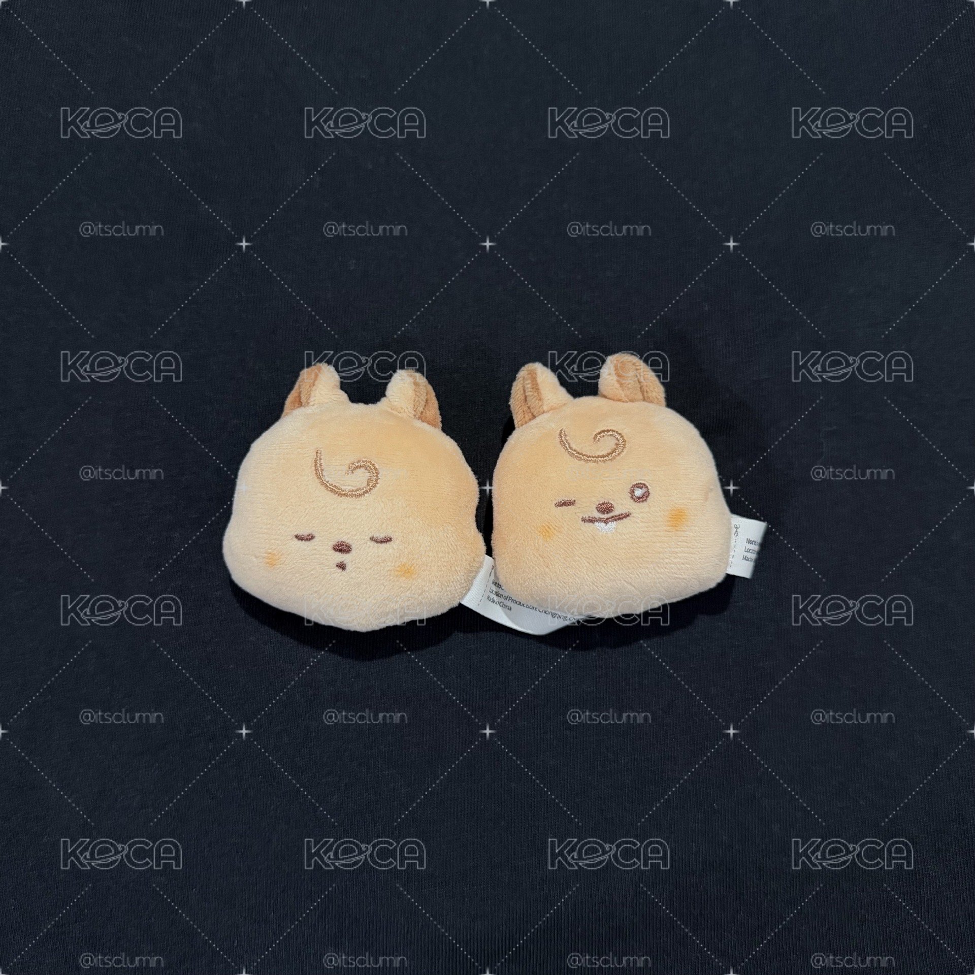 idle minini baby 毛絨徽章 麵一套