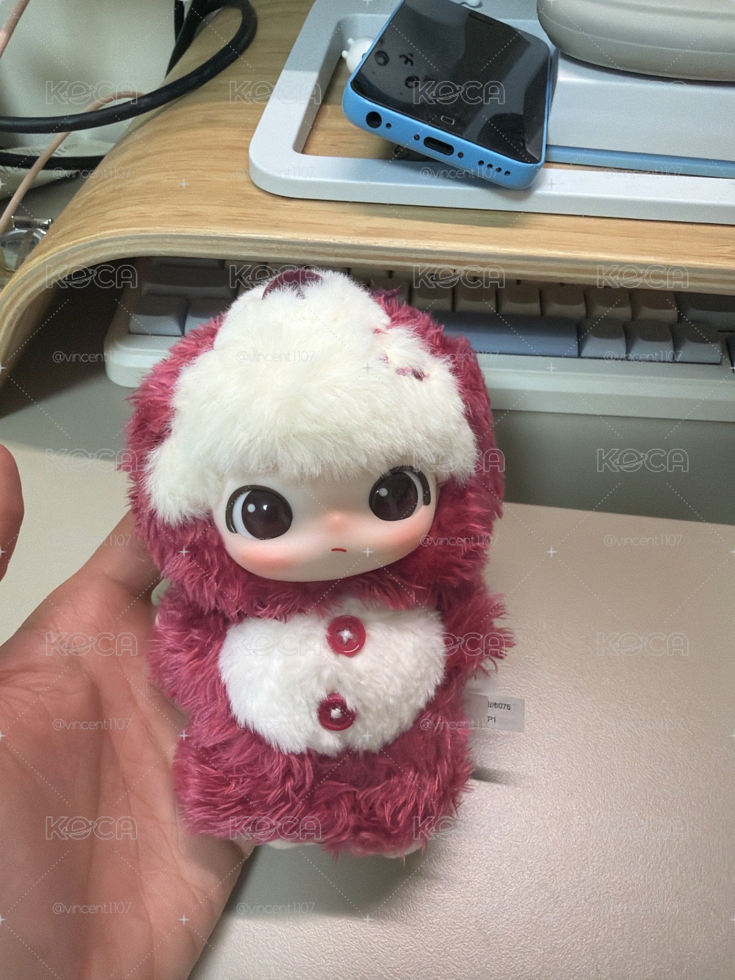 dimoo 草莓熊確認款