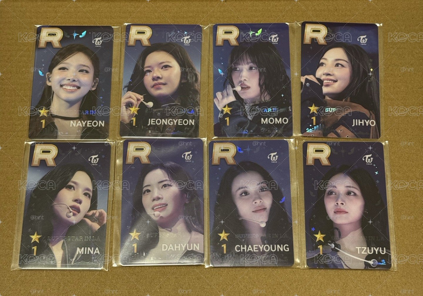 TWICE LA 遊戲卡