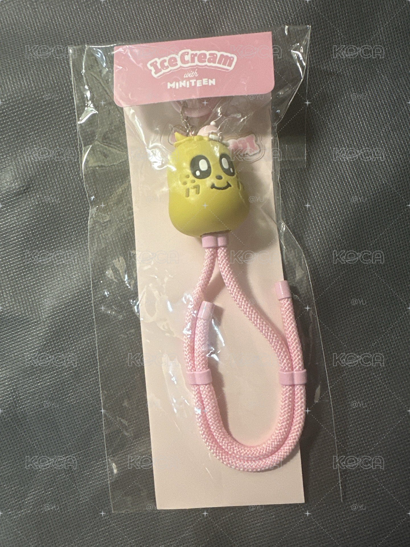 現貨 SEVENTEEN MINITEEN 夏日冰淇淋快閃 台北快閃 手機掛繩 珉奎