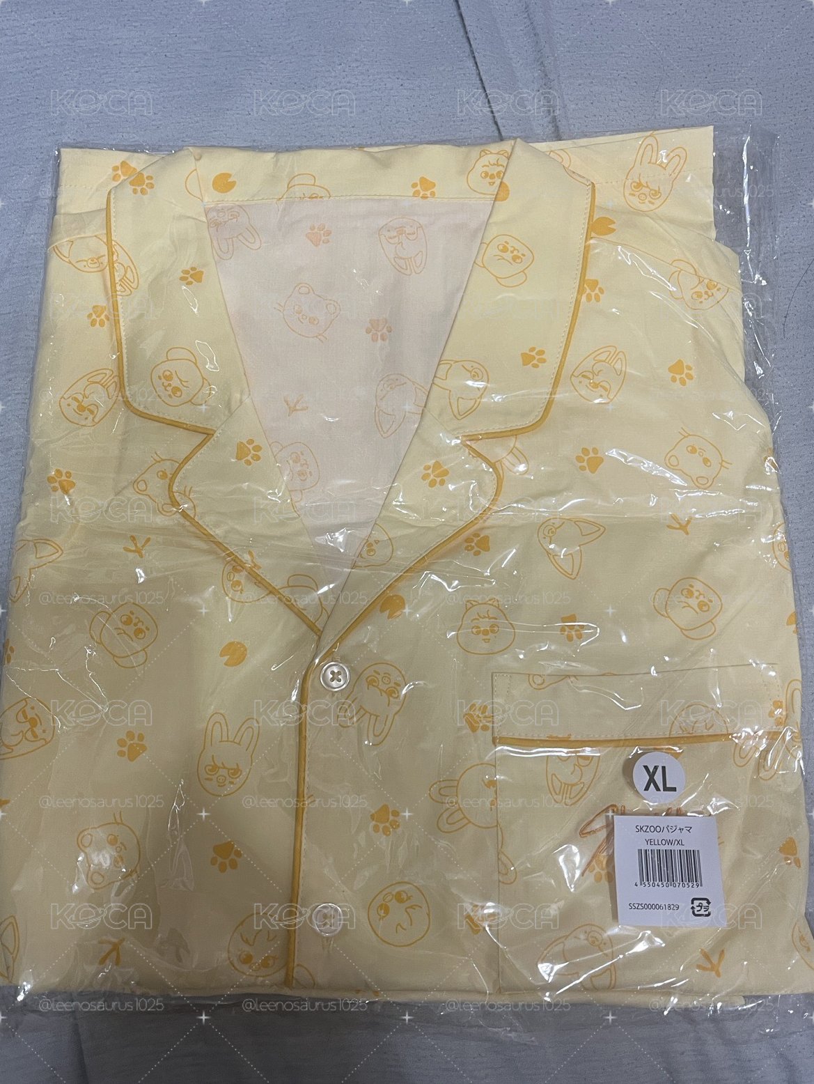 SKZ 日本會員 6週年睡衣 