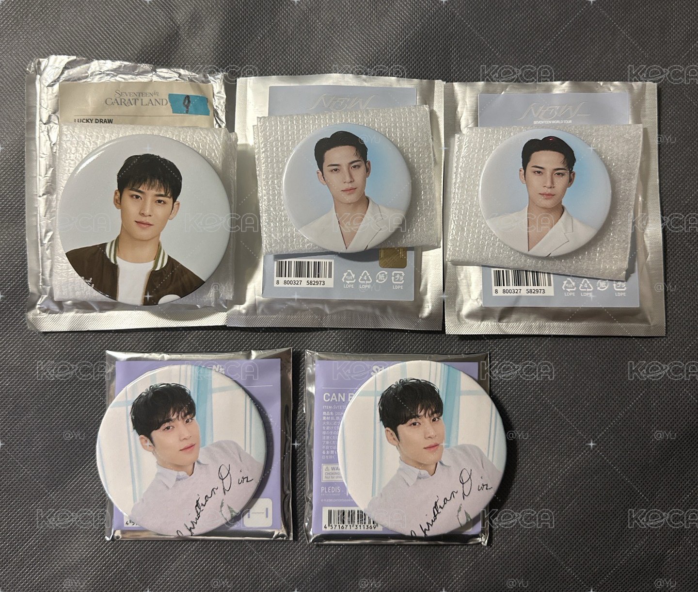 現貨 SEVENTEEN 珉奎的徽章們