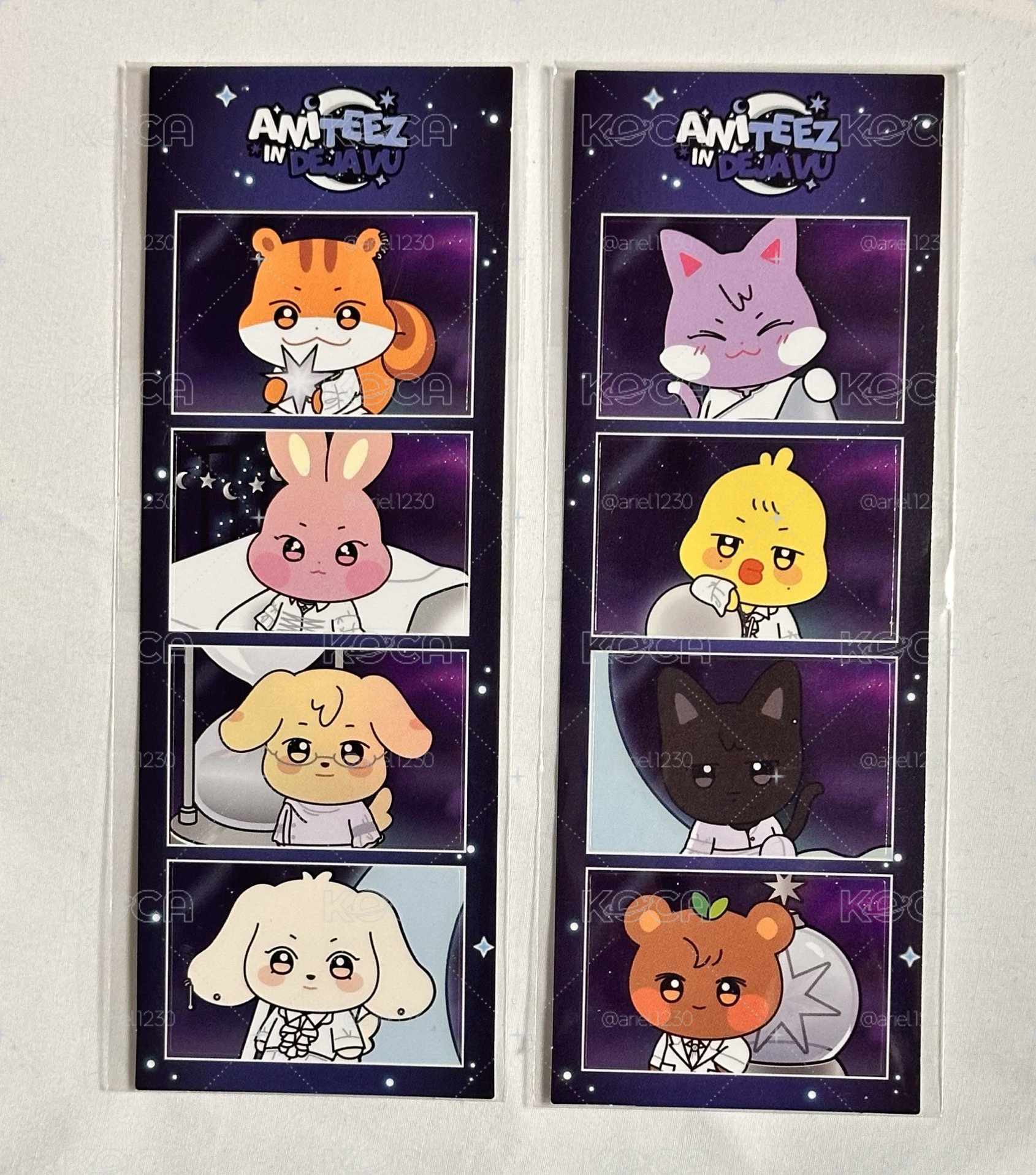 aniteez 線下快閃 小動物人生四格一組