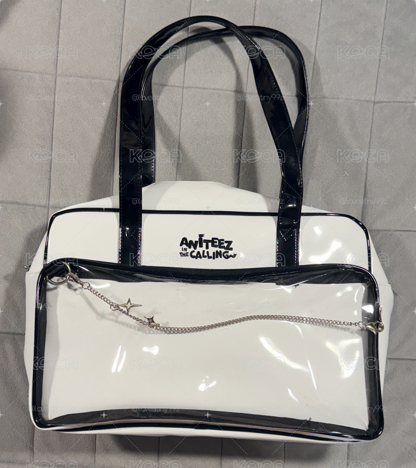 ANITEEZ IN THE CALLING PVC POCKET SHOULDER BAG