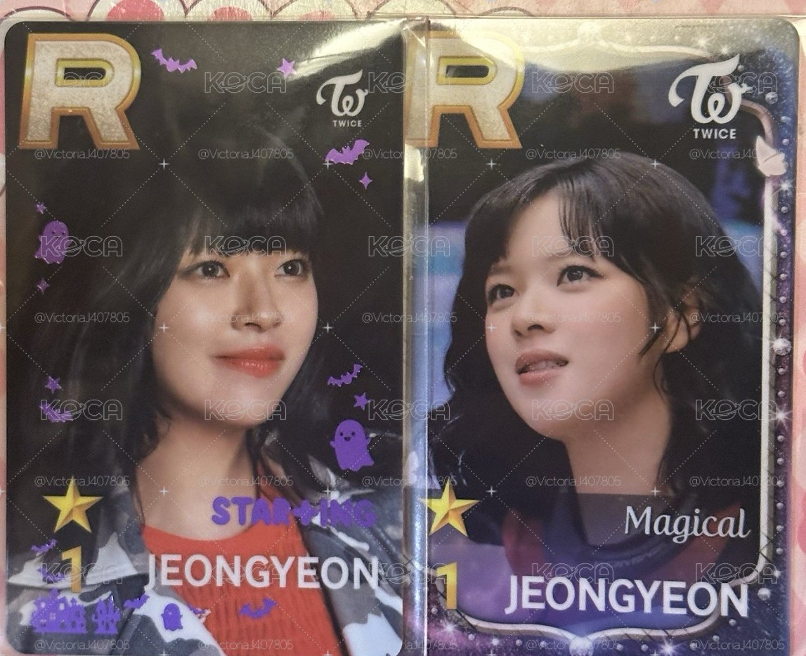TWICE 萬聖節遊戲卡 定