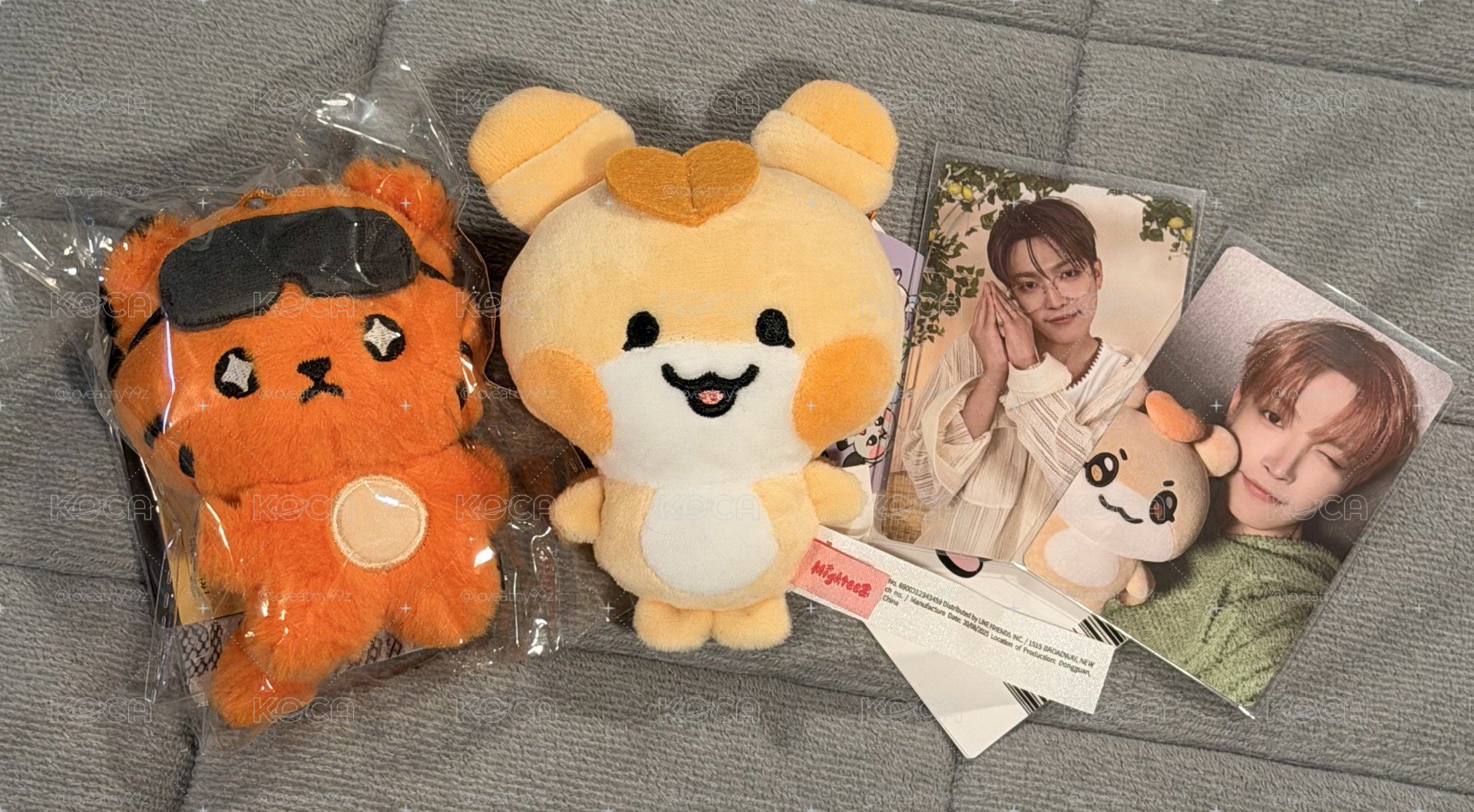 ATEEZ 26FM 吊娃 / MIGHTEEZ 吊娃 MINI PLUSH KEYRING - Hongyo
