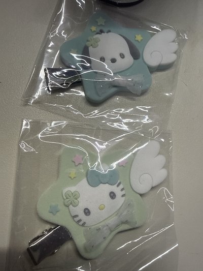 星願系列髮夾 美樂蒂 凱蒂貓 帕恰狗
