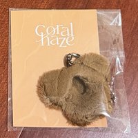 Coralhaze 小熊唇釉頭套 鑰匙圈吊飾 