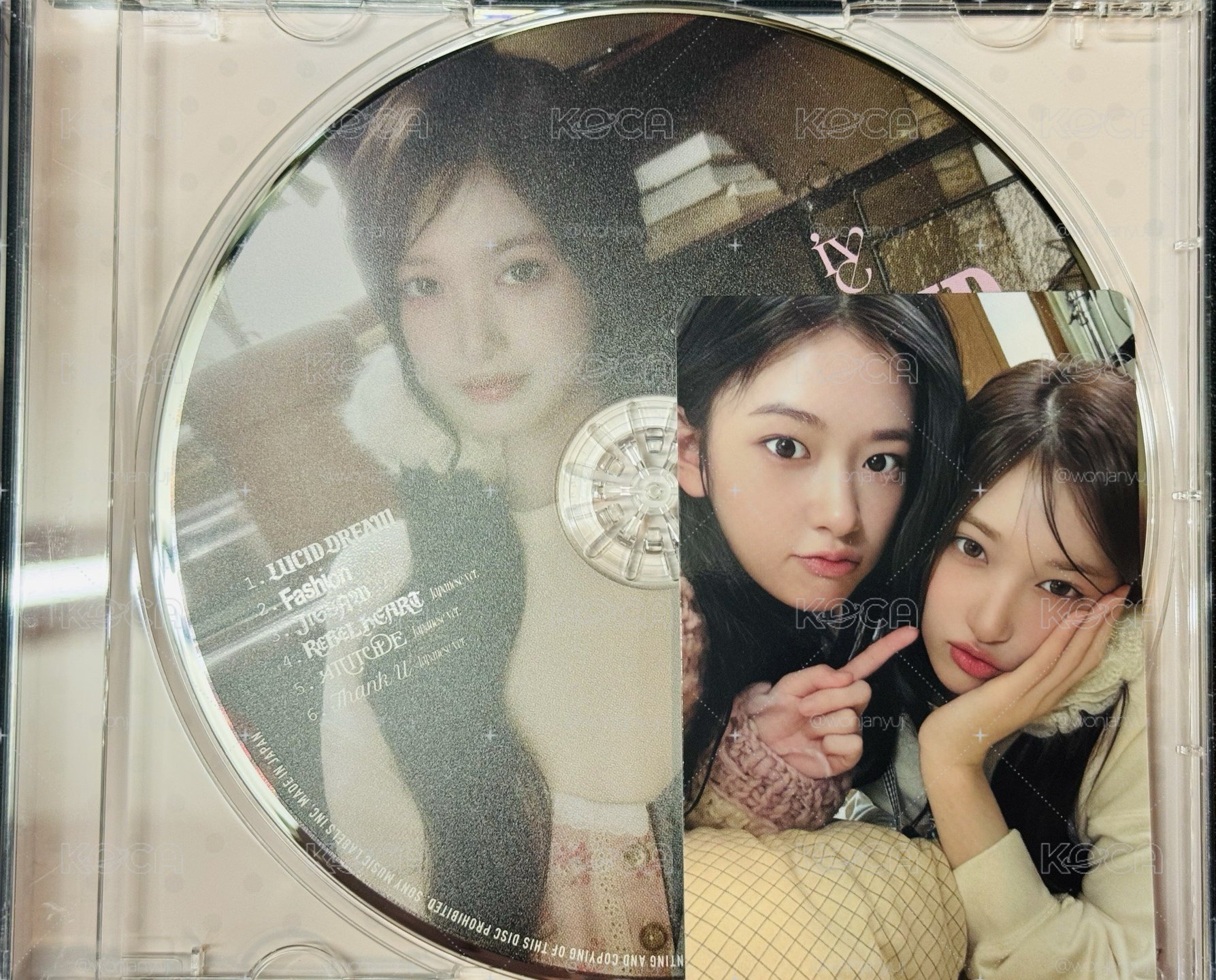 LUCID DREAM 通常盤 瑞封面，安瑞卡