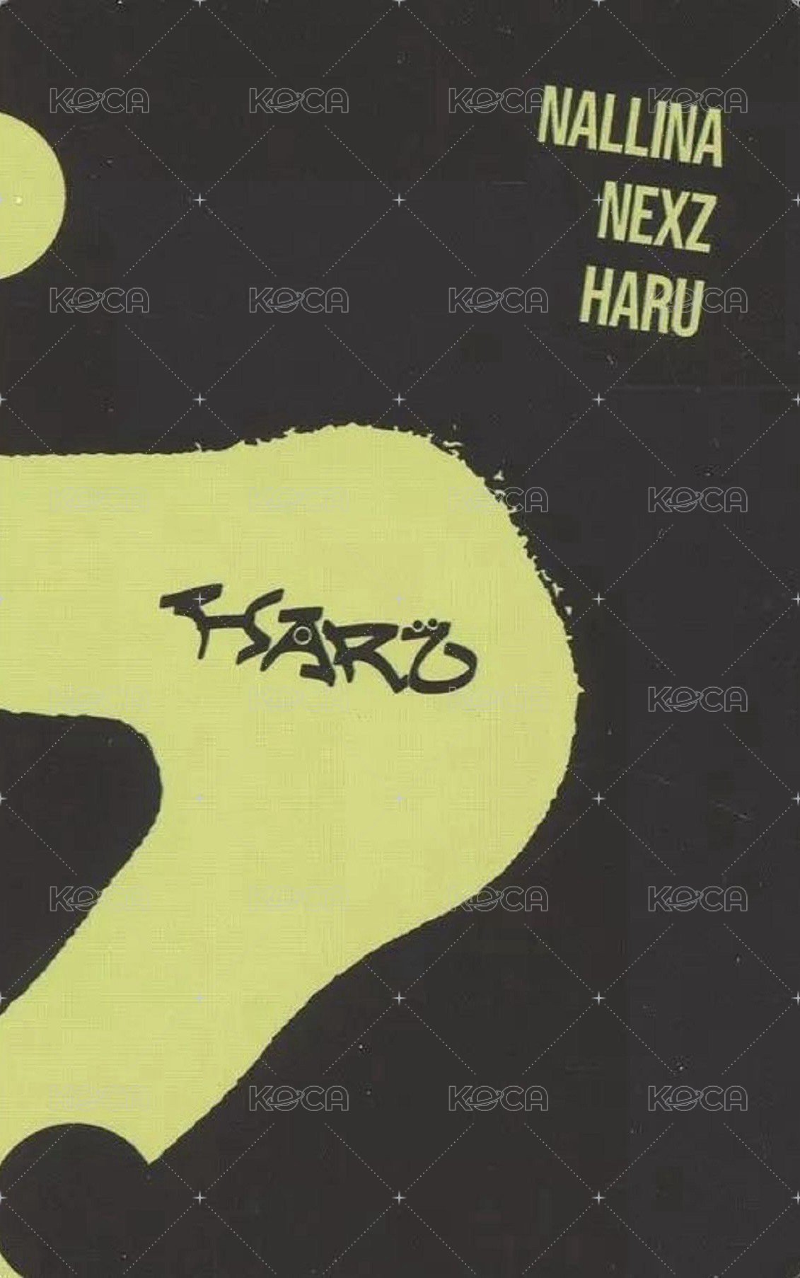 迷一 普版 專輯卡  背面