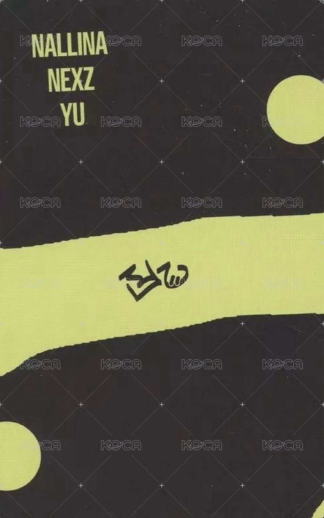 迷一 普版 專輯卡  背面