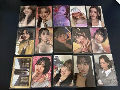 TWICE Mina Sana Momo 專卡 小卡 特典