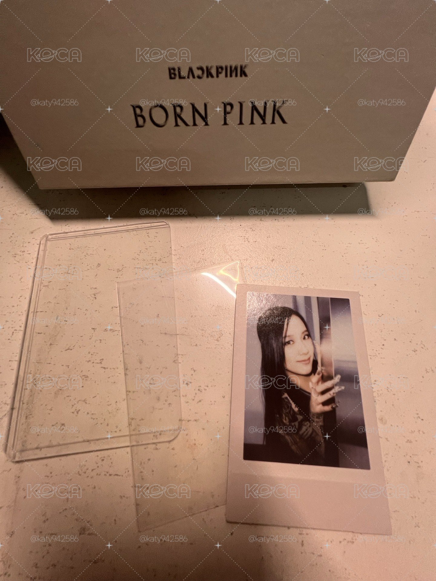BORN PINK 專輯卡 Gray ver.Pola B ver.