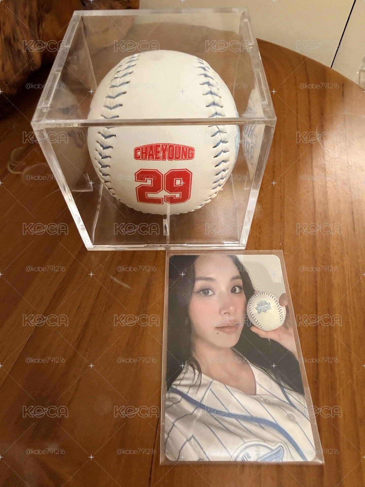 彩瑛 九周年棒球 含卡