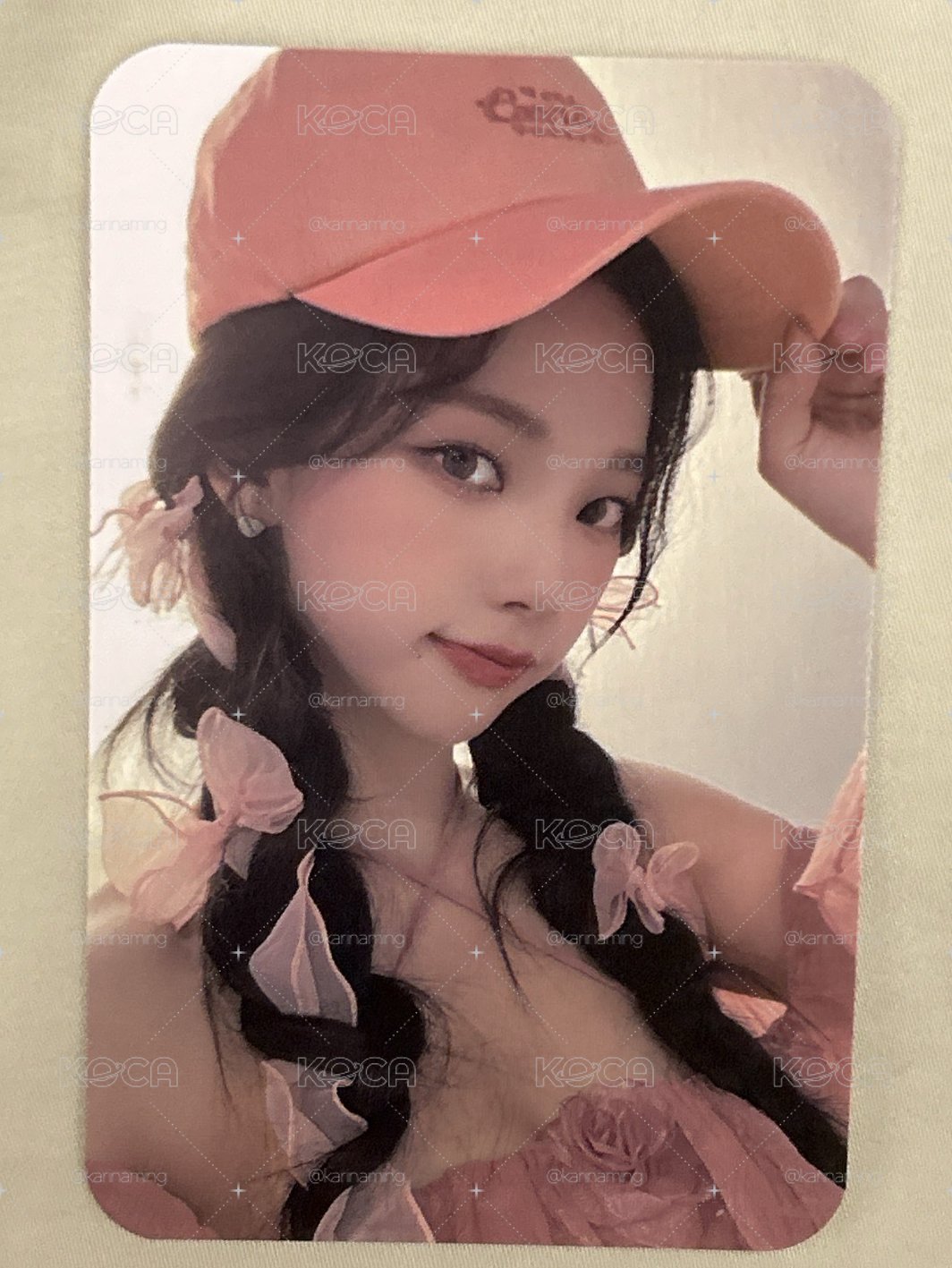 白情 周邊卡 帽子柚